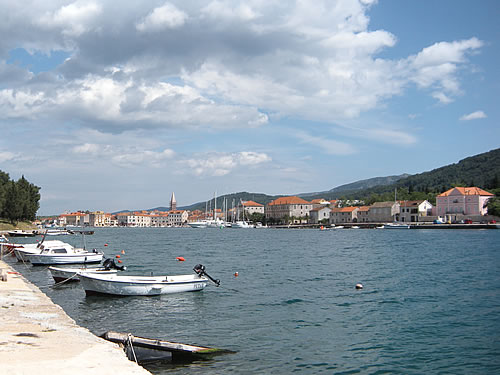 The view towards Stari Grad